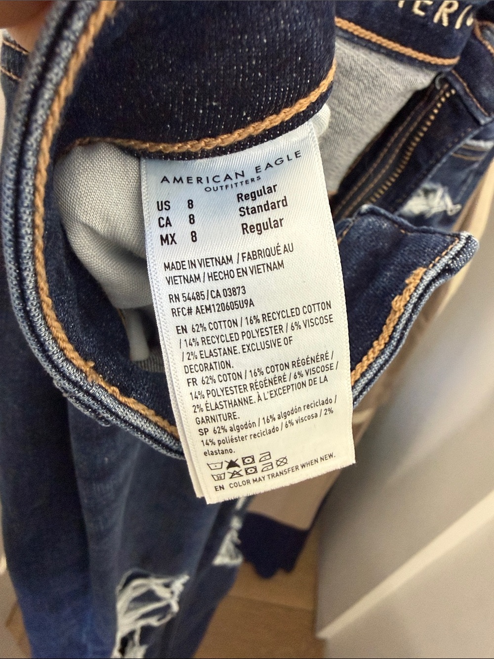 American Eagle High Rise Skinny next level stretch - Picture 5 of 5